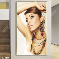 Tranh gương mặt xinh đẹp SP7332