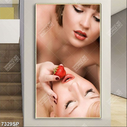 Tranh hai cô gái SP7329