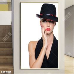 Tranh cô gái xinh đẹp SP7328