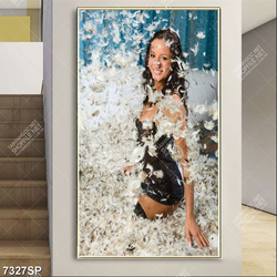 Tranh cô gái đẹp SP7327