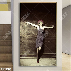 Tranh cô gái trẻ SP7319