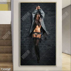 Tranh người mẫu gợi cảm SP7308