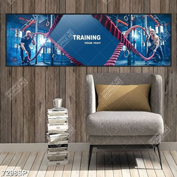 Tranh tập luyện thể thao SP7298