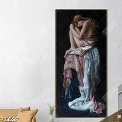 Tranh cô gái xinh đẹp SP7295