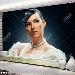 Tranh cô gái xinh đẹp SP7279