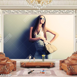 Tranh cô gái đẹp SP7274