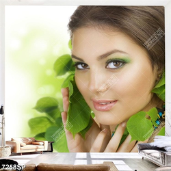 Tranh cô gái xinh đẹp SP7258