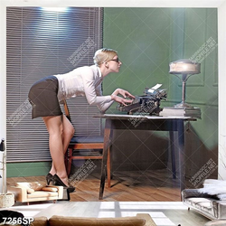 Tranh cô gái trẻ SP7256