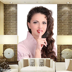 Tranh cô gái xinh đẹp SP7255