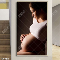 Tranh mẹ bầu gợi cảm SP7250