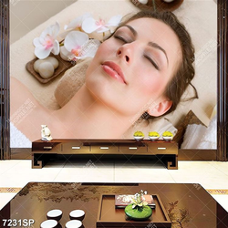 Tranh gương mặt đẹp không tì vết SP7231