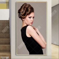 Tranh cô gái xinh đẹp SP7227