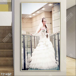 Tranh cô dâu xinh đẹp SP7214