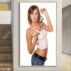 Tranh cô gái trẻ đẹp SP7207