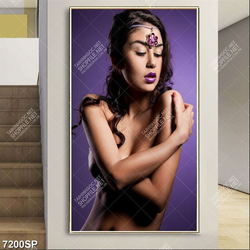 Tranh người mẫu khỏa thân nghệ thuật SP7200