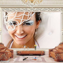 Tranh gương mặt xinh đẹp SP7195