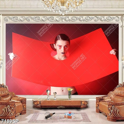 Tranh cô gái SP7189