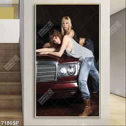 Tranh hai cô gái trẻ SP7186