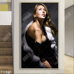 Tranh người mẫu gợi cảm SP7178