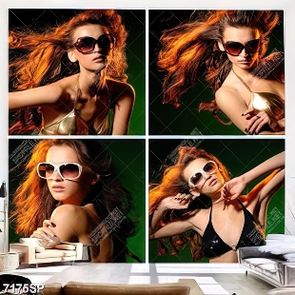 Tranh bộ người mẫu đẹp SP7175