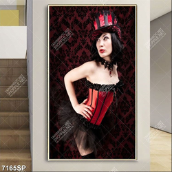 Tranh người mẫu gợi cảm SP7165