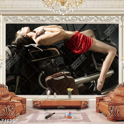 Tranh người mẫu khỏa thân nghệ thuật SP7163