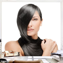 Tranh người mẫu tóc đẹp SP7161