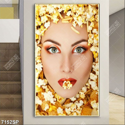 Tranh gương mặt đẹp SP7152