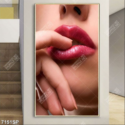 Tranh đôi môi đẹp SP7151