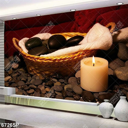 Tranh nến và đá SP6726