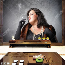 Tranh cô béo SP6720