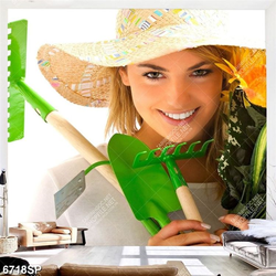 Tranh cô gái trẻ đẹp SP6718