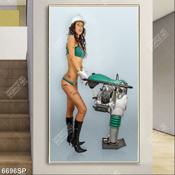 Tranh người mẫu gợi cảm SP6696