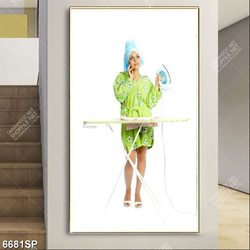 Tranh cô gái trẻ SP6681