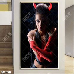 Tranh người mẫu gợi cảm SP6674