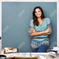 Tranh cô gái cười tươi SP6661