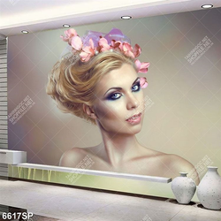 Tranh người mẫu tóc đẹp SP6617