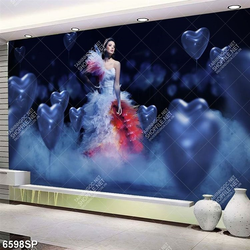 Tranh người mẫu đẹp SP6598