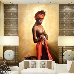 Tranh vẽ người mẫu khỏa thân nghệ thuật SP6595