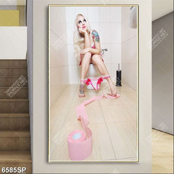 Tranh cô gái trẻ SP6585