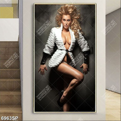 Tranh người mẫu gợi cảm SP6963