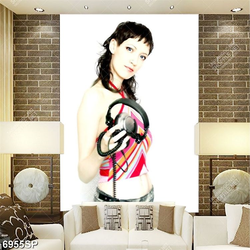 Tranh cô gái trẻ đẹp SP6955