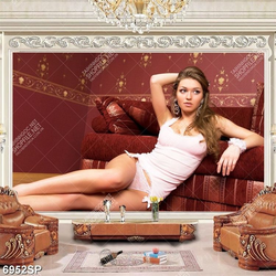 Tranh người mẫu gợi cảm SP6952