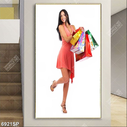 Tranh cô gái trẻ SP6921