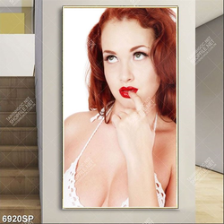 Tranh người mẫu xinh đẹp SP6920