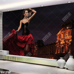 Tranh người mẫu xinh đẹp SP6912