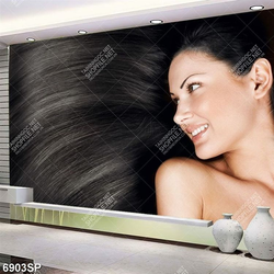 Tranh mái tóc đen óng ả SP6903