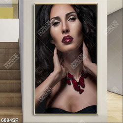 Tranh người mẫu xinh đẹp SP6894