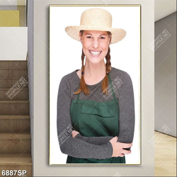 Tranh cô gái trẻ SP6887