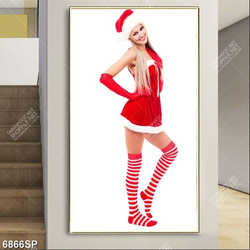 Tranh cô gái xinh đẹp SP6866